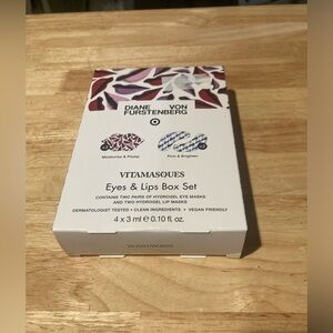 4/$25 DVF Vitamasques eyes & lips box set. NWT in box.